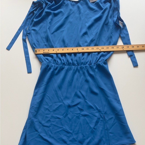 NWT Amanda Uprichard Blue Olympus Dress Size Medium MSRP $185 (E2) - Picture 3 of 7